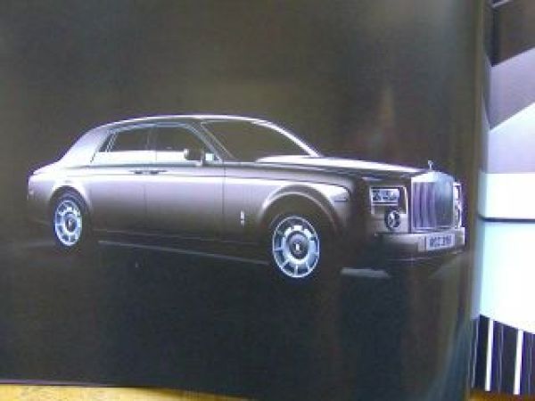 Rolls-Royce Phantom Prospekt A3 Format 2003 UK Englisch