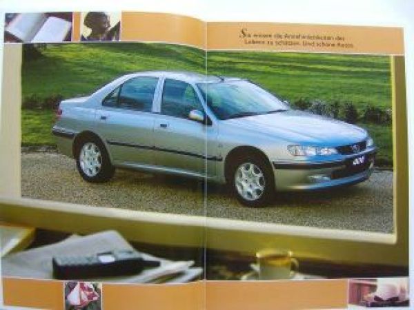 Peugeot 406 Limousine Prospekt 4/1999 NEU