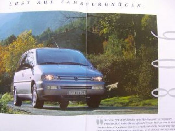 Peugeot 806 Prospekt  NEU