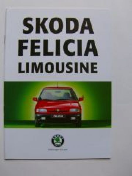 Skoda Felicia Limousine Prospekt 2/1997 NEU