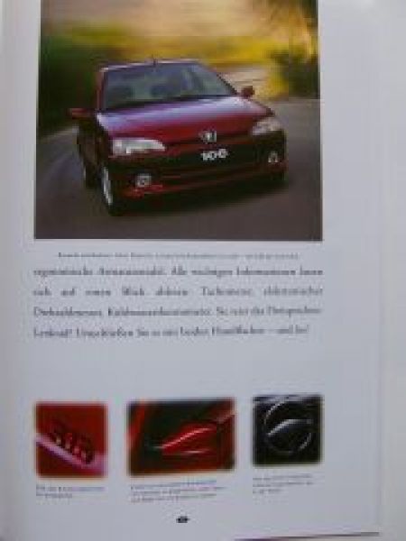 Peugeot 106 Special Style Sport & S16 4/1998 Prospekt