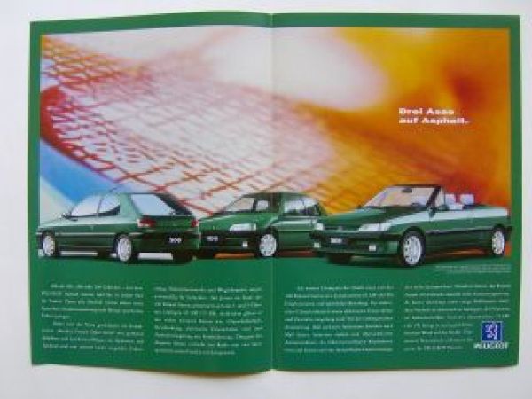 Peugeot 106,306 +Cabriolet Roland Garros 7/1995 Neu