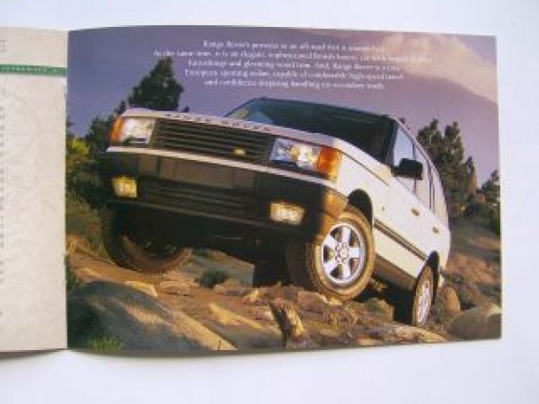 Land Rover 1999 Product Guide Range Rover 4.0SE +4.6SE +Discover