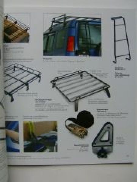 Land Rover Discovery Zubehör Prospekt +Preisliste 2002 NEU