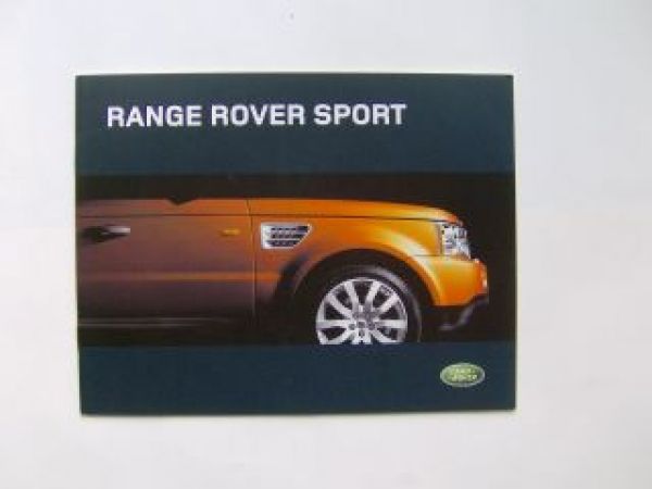 Land Rover Range Rover Sport Infoflyer NEU