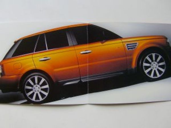 Land Rover Range Rover Sport Infoflyer NEU