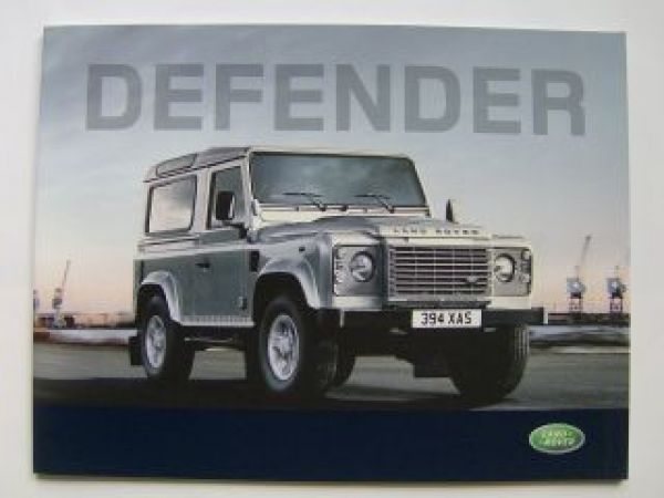 Land Rover Defender Prospekt 9/2008 +Preisliste NEU