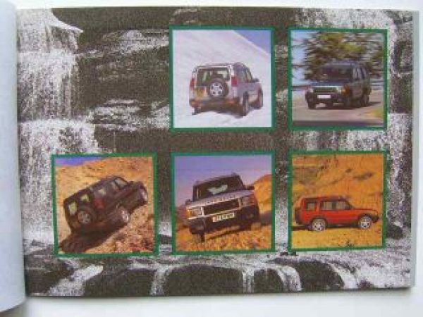 Land Rover Discovery Prospekt 2000 NEU Rarität