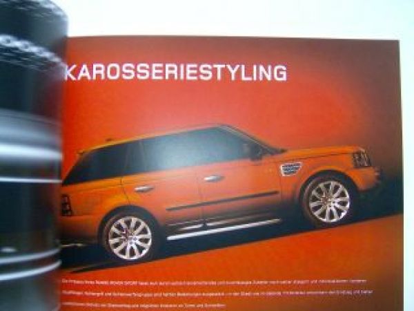 Land Rover Range Rover Sport Zubehör Prospekt 2005