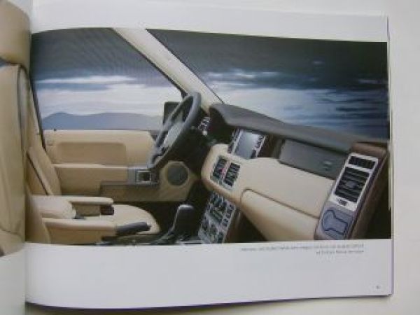 Land Rover Nouveau Range Rover Prospekt Frankreich 2004