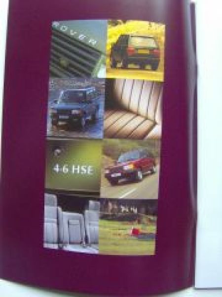 Land Rover Range Rover 2.5DT DSE 4.0/SE 4.6HSE Prospekt 1997