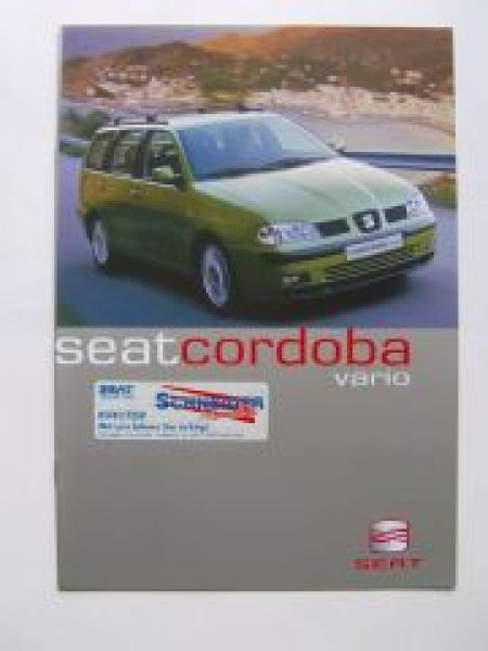 Seat Cordoba Vario Prospekt 7/1999