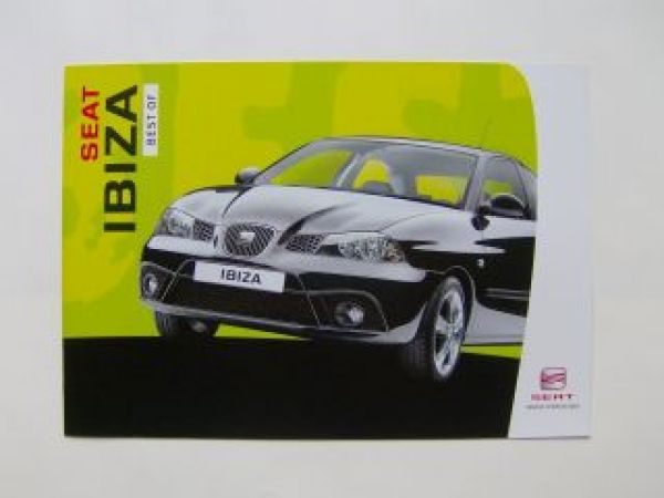 Seat Ibiza Best Of Sondermodell Prospekt 1/2008 NEU