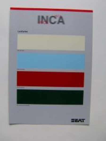 Seat Inca Prospekt 7/1998 NEU