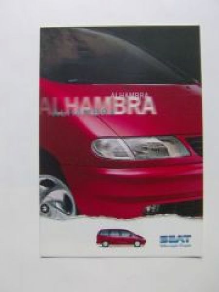 Seat Alhambra 5/1996 Prospekt