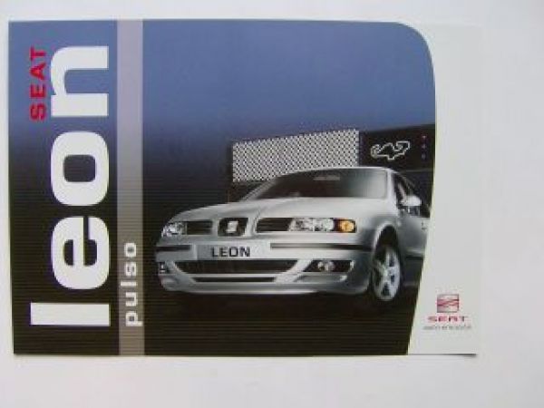 Seat Leon Pulso Prospekt 9/2004 NEU
