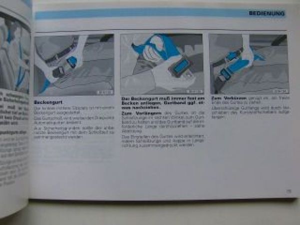 VW Polo Betriebsanleitung 10/1994 +Diesel