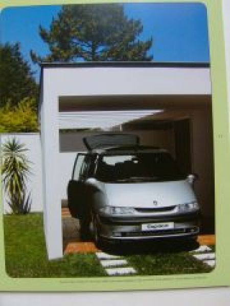 Renault Espace Prospekt 3/1997 Großformat
