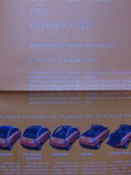 Citroen La Vie Pluriel März 2003 Ausgabe 1 Großformat