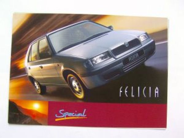 Skoda Felicia Special Prospekt 10/1999