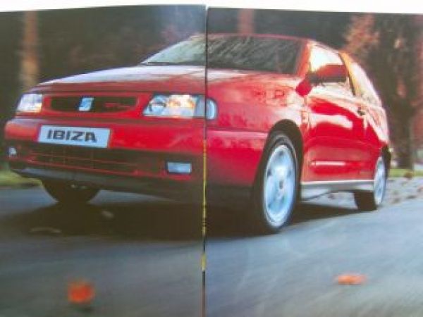 Seat Ibiza Prospekt GTI 5/1996 +Preisliste