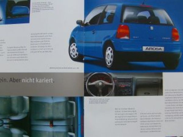Seat Arosa Prospekt 9/1999 NEU