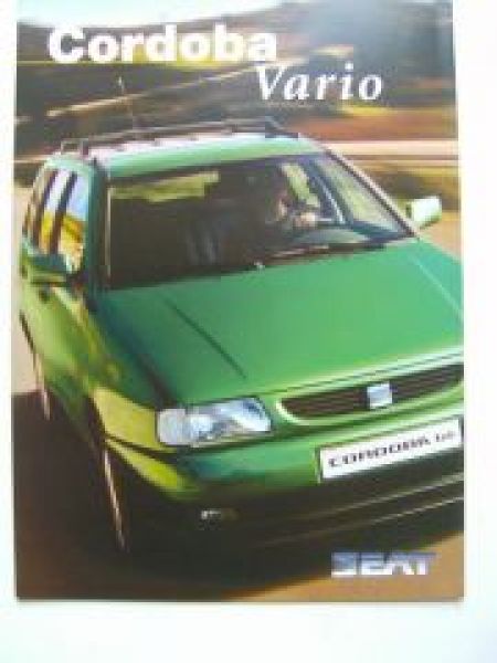 Seat Cordoba Vario Prospekt 7/1997 NEU