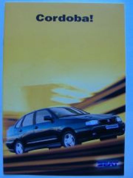 Seat Cordoba! Prospekt Dänemark NEU