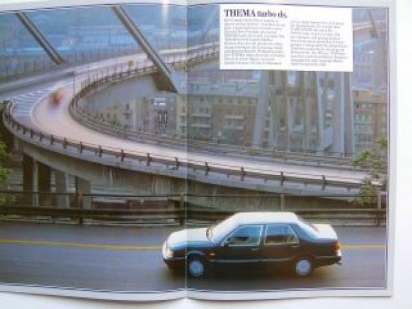 Lancia Thema i.e. turbo +ds +6V +i.e. Prospekt 3/1985