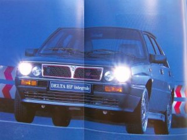 Lancia Delta 1600 i.e. Kat +turbo Diesel +HF integrale Prospekt