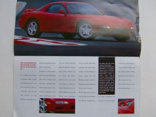 Mazda RX-7 Propekt 27.5.1992 Rarität