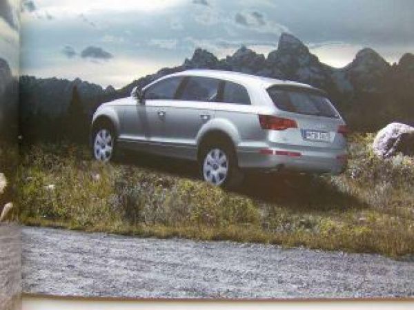 Audi Q7 Prospekt Großformat Januar 2006 NEU