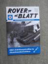 Rover Blatt Nr. 3/4/1995 Entlüftung der Bremse beim LR109
