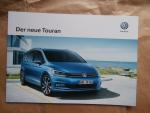 VW Touran (Typ 5T) TSI TDI SCR  Blue Motion Prospekt September 2015 NEU