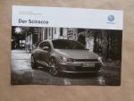 VW Scirocco TSI TDI Preisliste 18.Mai 2017