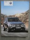 BMW X3 (E83) xDrive20i 25i 30i 20d 30d 35d Februar 2009