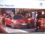 VW Polo GTI Prospekt Dezember 2018 +Preisliste NEU