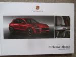 Porsche Macan Exclusive +Diesel +Turbo November 2014 Buch