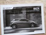 Seat Ibiza Preisliste & Technische Daten März 2017