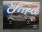 Ford Ecosport Titanium X 1.0 92kw 103kw +Diesel 92kw April 2019