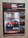 Auto Sport Fenster Klassiker Herbst/Winter 2018 70 Jahre Porsche +Speedster,Mercedes Benz 300SL 6.3 W108,