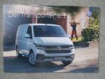 VW Transporter 6.1 Kasten Kombi Pritsche Prospekt Juli 2019