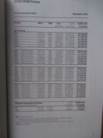 BMW Handbuch für Verkäufer 5er Reihe E39 Touring 520i-540i,520d-530d +Editionen 9/2003