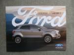 Ford Ecosport Titanium X 92kw 103kw +Diesel 1.5l EcoBlue Katalog 10/2018