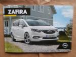 Opel Zafira Prospekt September 2016 +Selection Editon Active Innovation +Preiliste NEU