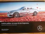 Mercedes Benz C-Klasse Cabriolet A205 C220d 250d C180 C200 250 C300 C400 C43 4Matic C63 +S  April 2016