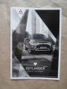 Mitsubishi Outlander Diamant Edition Prospekt August 2018