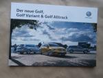 VW Golf VII, Variant & Alltrack Facelift Januar 2017 NEU