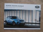 Range Rover Evoque Typ L538 Preisliste  +Cabrio 9/2017