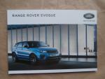Range Rover Evoque Typ L538 Prospekt +Cabrio 2017